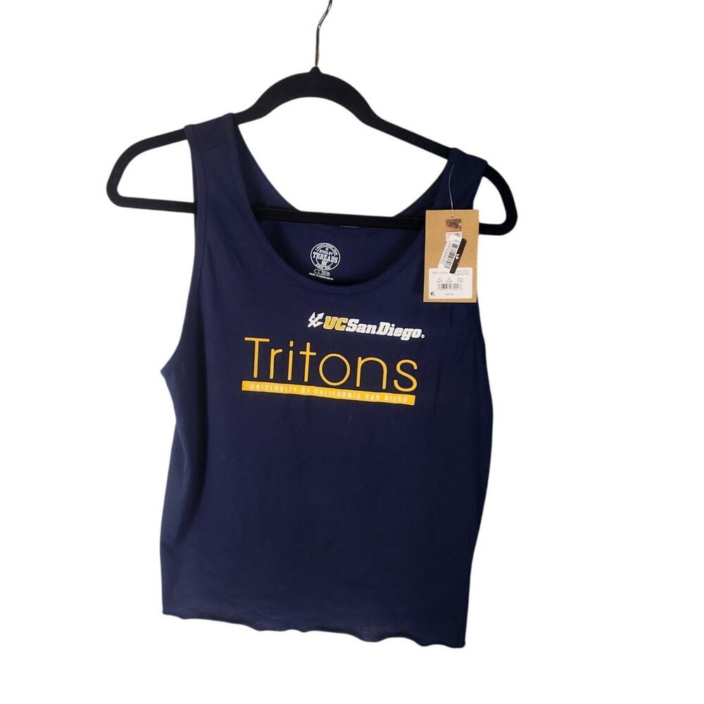 UC San Diego Cropped tank NWT women's large